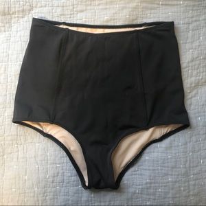 Kortni Jeane black High-Waisted Bottoms NWOT